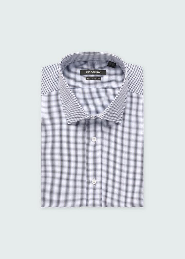 black-checked-design-helston-shirt
