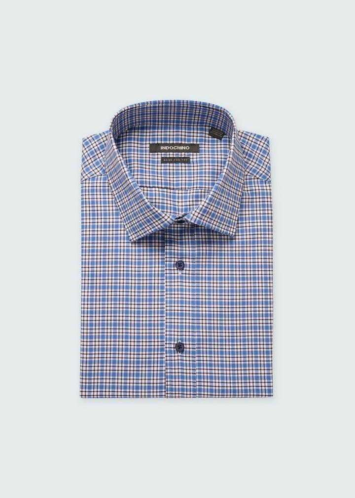 blue-checked-design-paddington-shirt