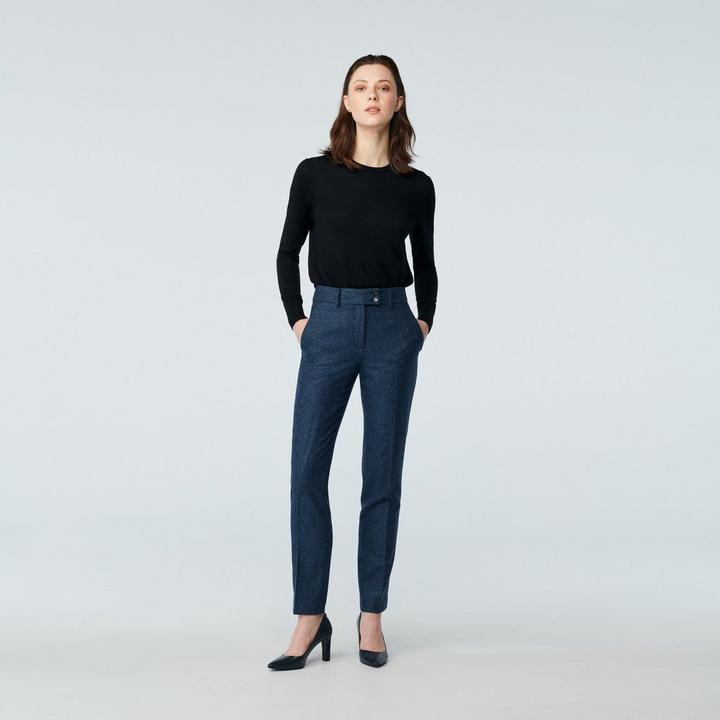 blue-solid-design-newbridge-pants-women