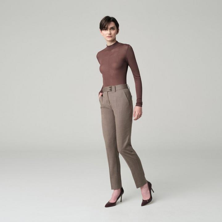 brown-pattern-design-parkhill-pants-women