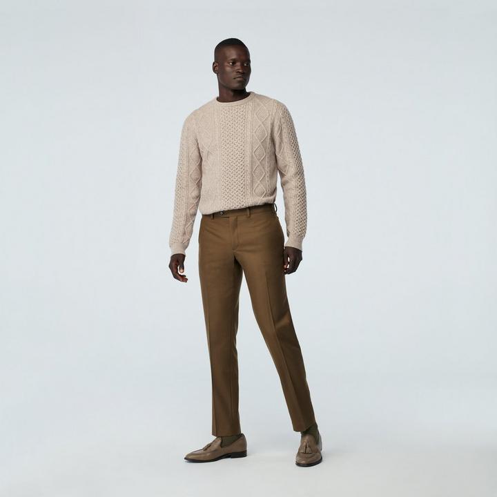 brown-solid-design-monza-pants