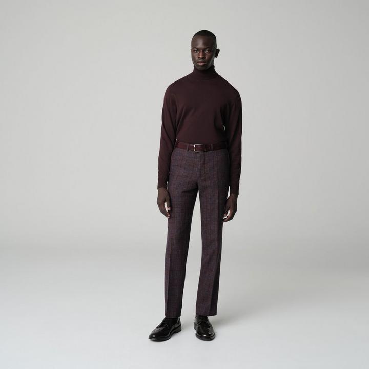 burgundy-plaid-design-montafia-pants