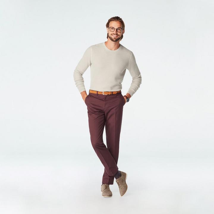 burgundy-solid-design-houndslow-pants