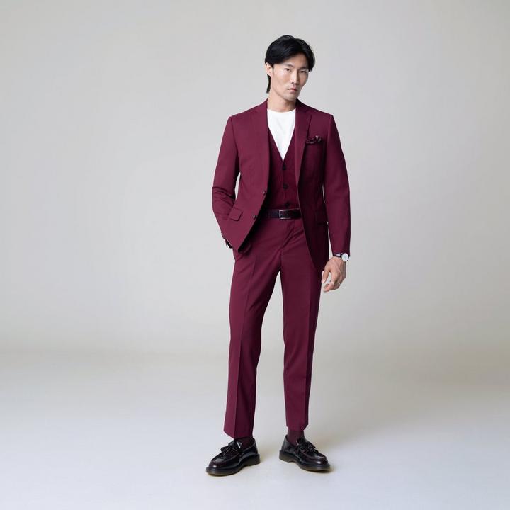 burgundy-solid-design-howell-blazer