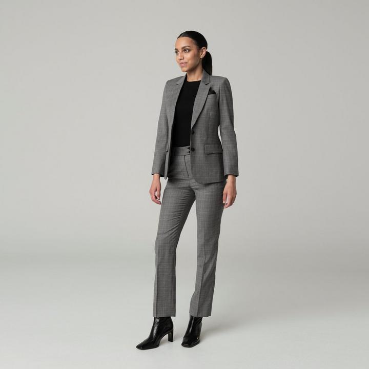 gray-checked-design-harrogate-suit-women
