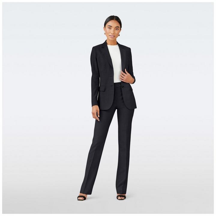 gray-solid-design-hayle-blazer-women