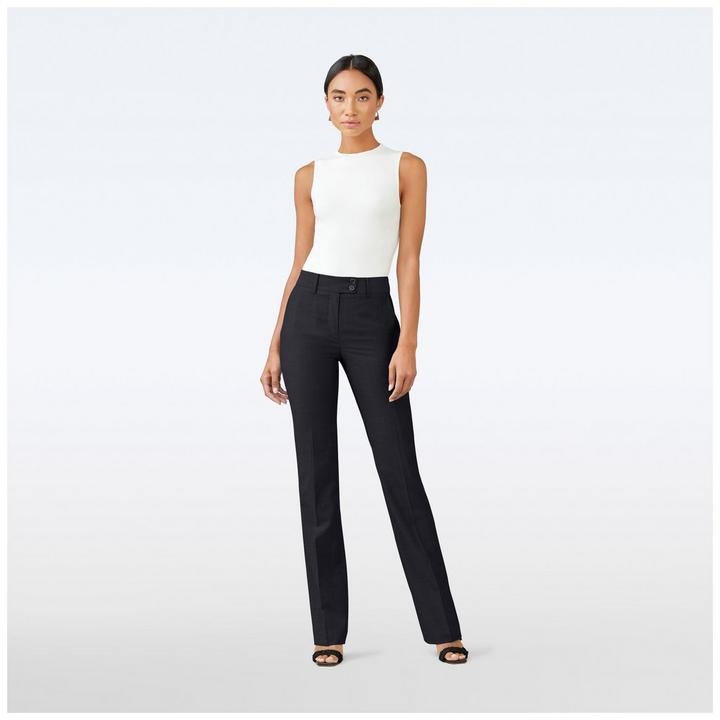 gray-solid-design-hayle-pants-women