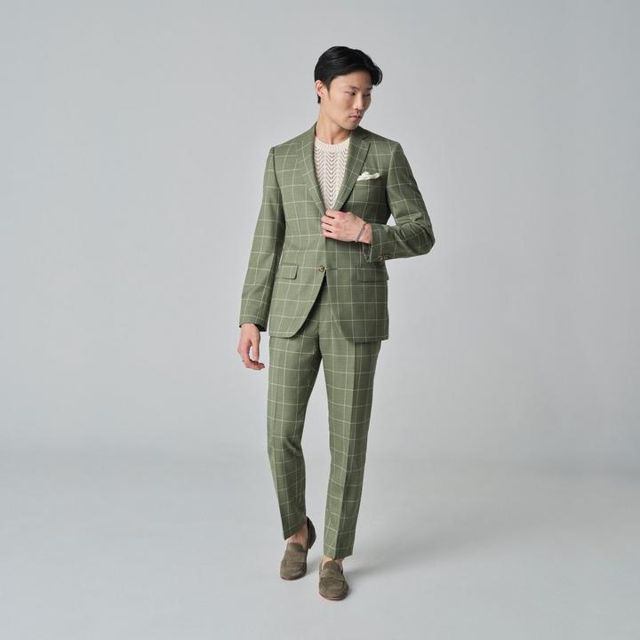 green-checked-design-queensbury-suit