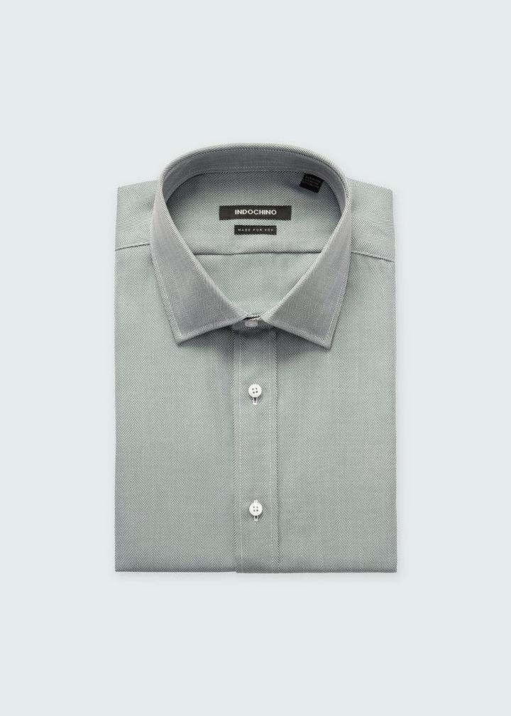 green-herringbone-design-hyde-shirt